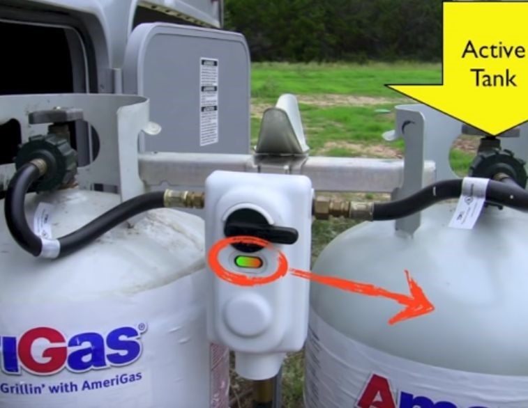 automatic propane changeover system